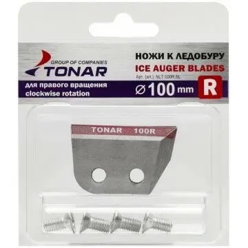 Ножи к ледобуру ТОНАР Мод. NLT-100R.SL для ЛР-100R — аксессуары и снасти для зимней рыбалки, ящики, чехлы, санки | Алматы, Казахстан