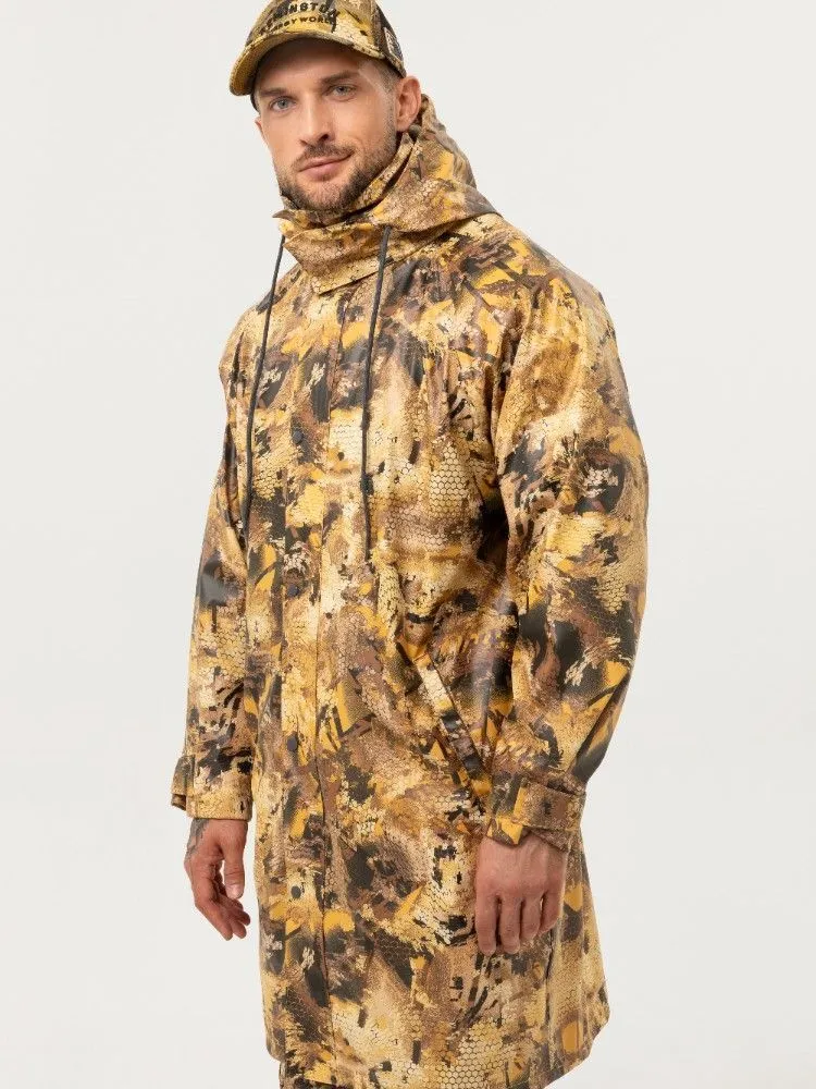 Плащ тент Remington New PU waterproof Yellow Waterfowl Honeycombs — куртки, жилеты, маскировочные костюмы, одежда для рыбалки и охоты | KORGAN Казахстан
