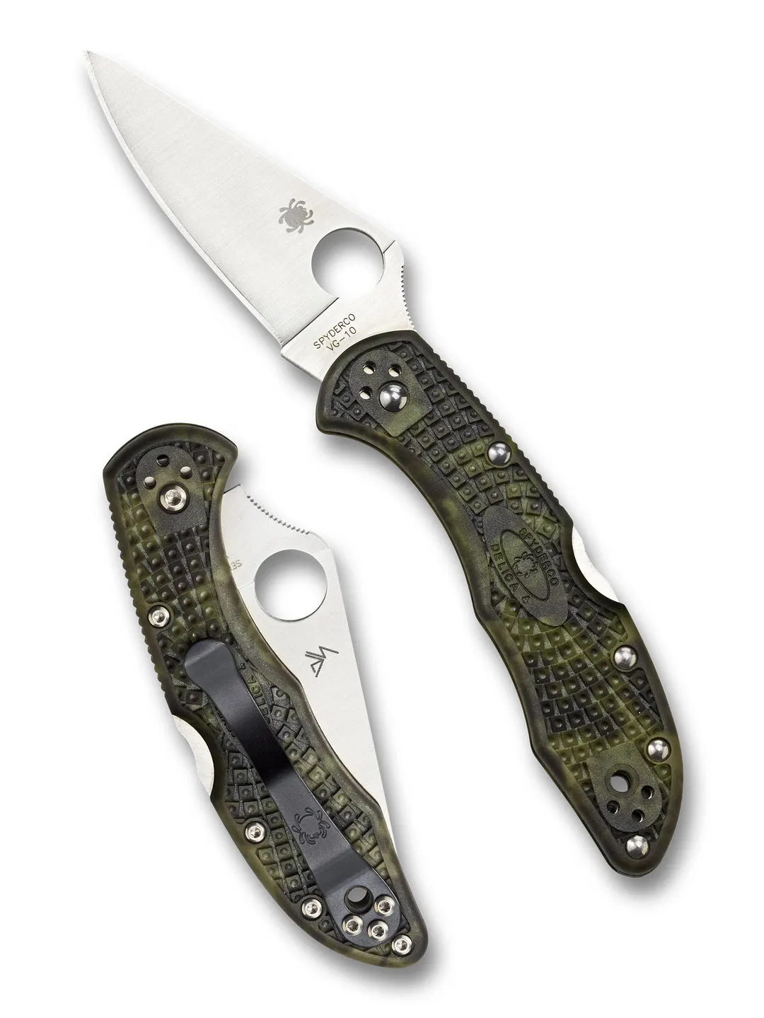 Купить Складной нож SPYDERCO Мод. DELICA 4 LW FG в Алматы — магазин Korgan Center | Казахстан | Доставка во все регионы