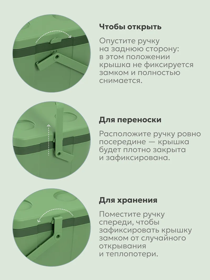 Изотермический контейнер тм "Арктика", 26 л, арт. 2200-26 — портативный холодильник или кулер для кемпинга в Алматы
