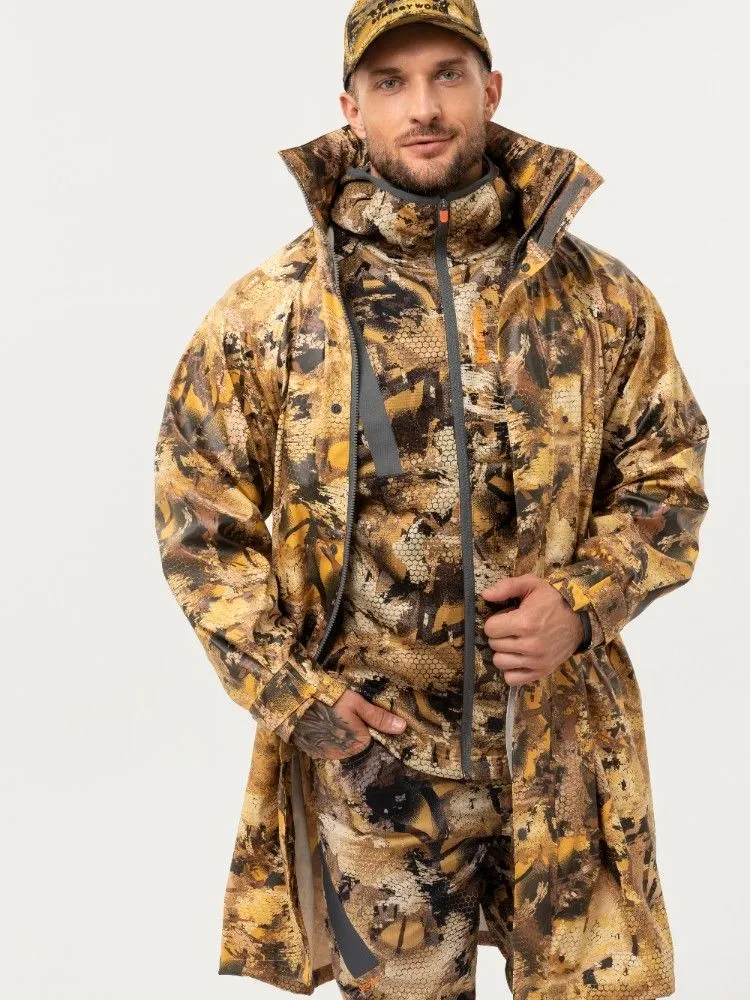 Плащ тент Remington New PU waterproof Yellow Waterfowl Honeycombs — куртки, жилеты, маскировочные костюмы, одежда для рыбалки и охоты | KORGAN Казахстан