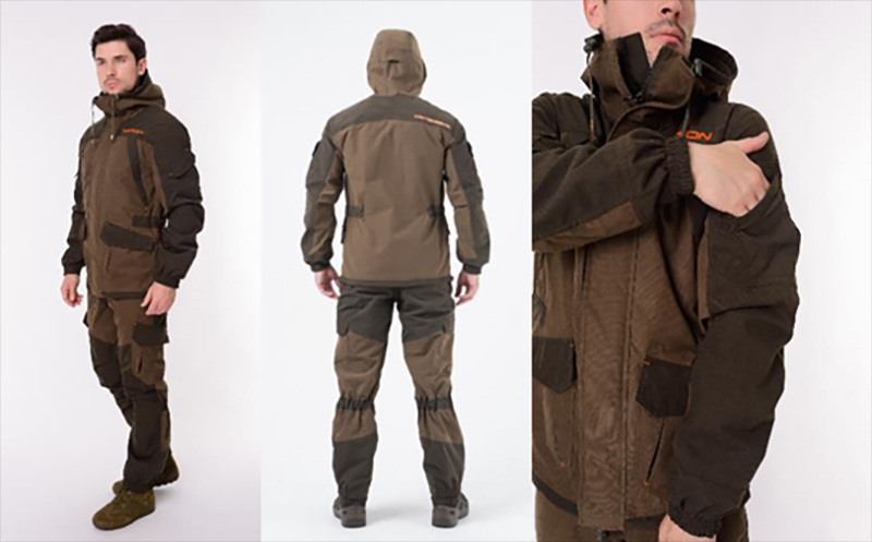 Костюм демисезонный TRITON "GORKA PRO" -15°C (тк.norvegia)(коричневый) — куртки, жилеты, маскировочные костюмы, одежда для рыбалки и охоты | KORGAN Казахстан