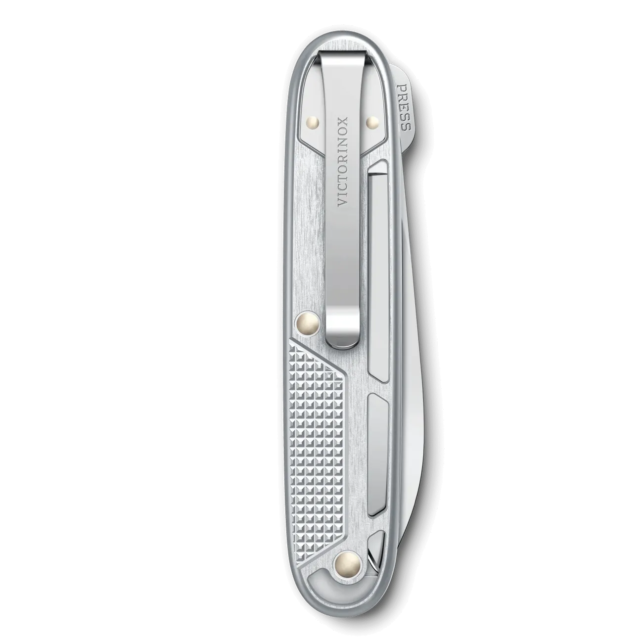 Купить Складной нож VICTORINOX Мод. ONEFOLD ALOX SILVER в Алматы — магазин Korgan Center | Казахстан | Доставка во все регионы