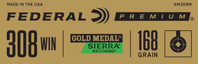 Купить Патрон для нарезного оружия FEDERAL PGM (.308 Win.) SIERRA MATCHKING (SMK-BTHP)(168grs)(10,89г) в Алматы | Казахстан | Корган Центр