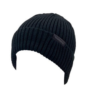 Шапка SHIMANO Мод. WINDPROOF BEANIE BLACK — головной убор для рыбалки, охоты и туризма | KORGAN.KZ