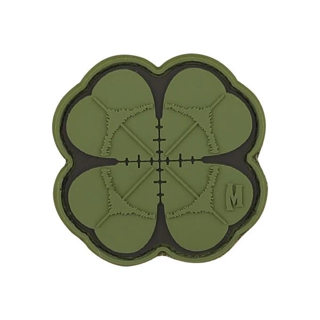 Патч (нашивка) MAXPEDITION Мод. LUCKY SHOT CLOVER - FULL COLOR — технические характеристики, материалы и назначение | KORGAN