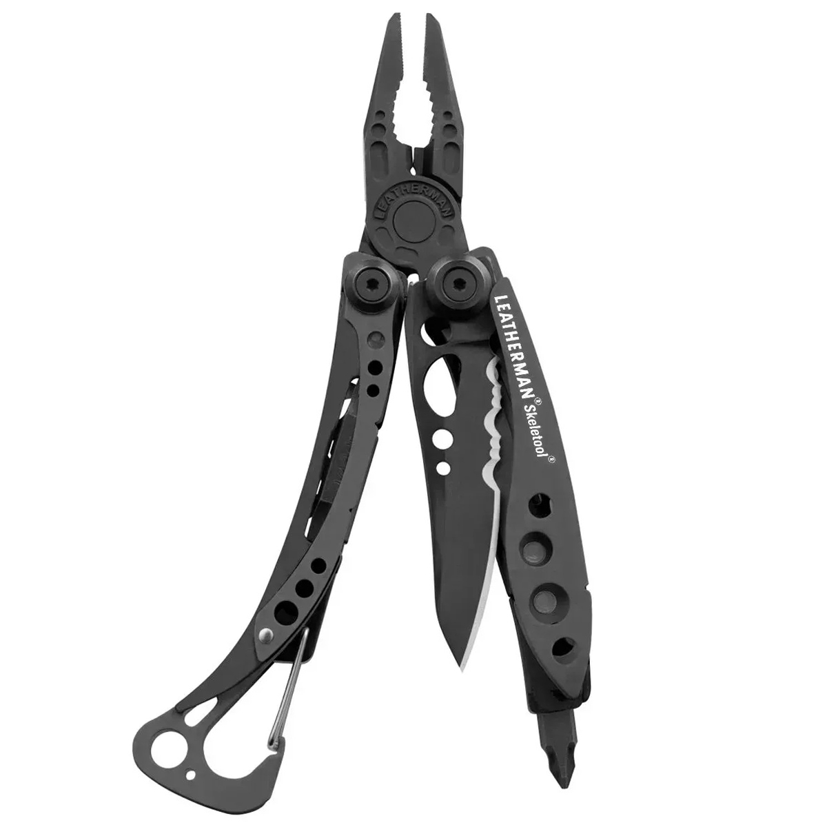 Мультиинструмент LEATHERMAN Мод. SKELETOOL BLACK для охоты и туризма в Алматы, Казахстан
