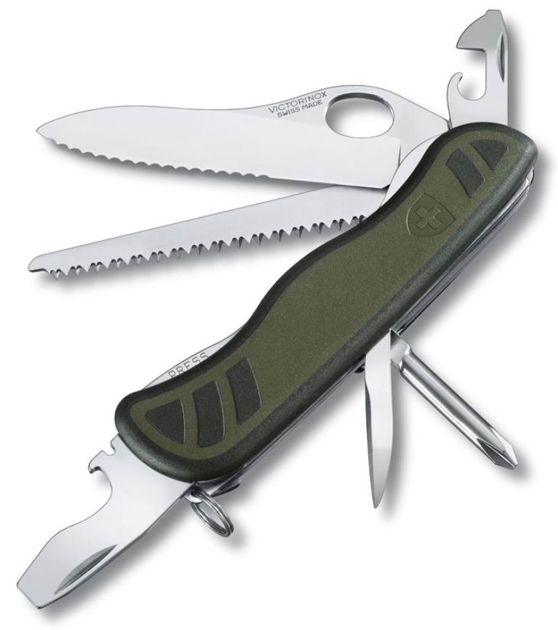 Купить Складной нож VICTORINOX Мод. OFFICIAL SWISS SOLDIER‘S 08 в Алматы — магазин Korgan Center | Казахстан | Доставка во все регионы