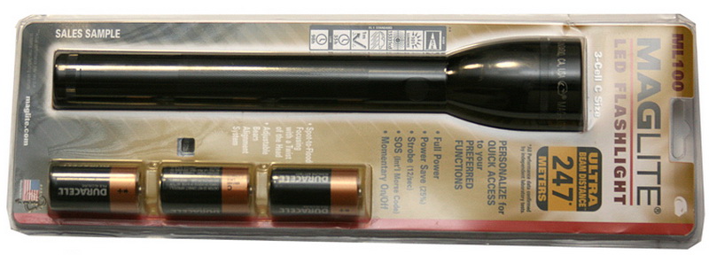 Фонарь MAGLITE ML100 LED 3C — фонарь maglite ml100 led 3c Алматы, Казахстан