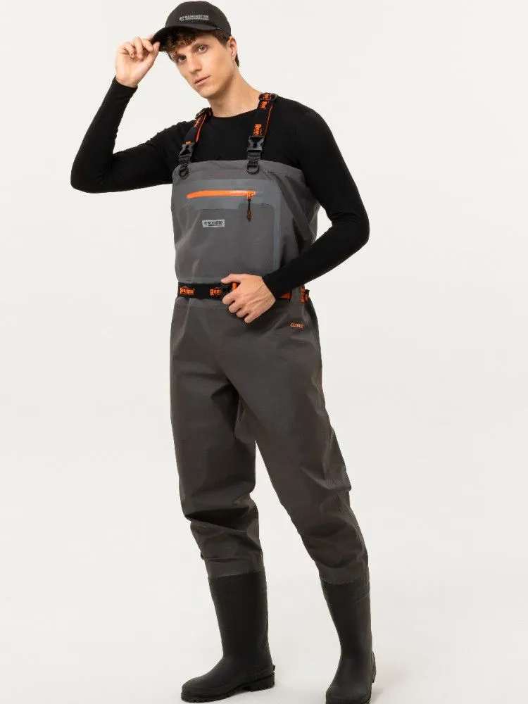 Вейдерсы Remington Fishing with boots Royal Fish II Grey/Black — технические характеристики, материалы и назначение | KORGAN