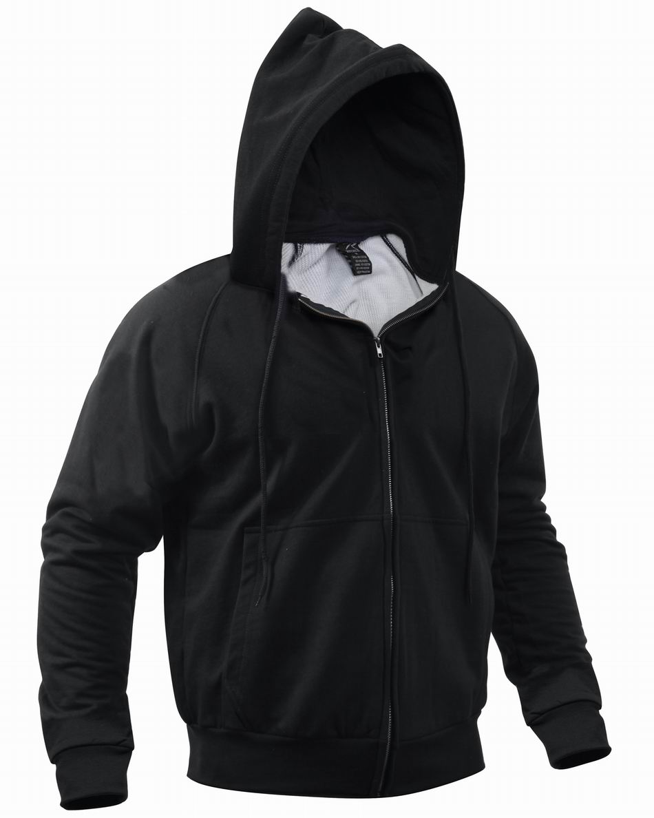 Куртка ROTHCO Мод. THERMAL-LINED ZIPPER (Black) — куртки, жилеты, маскировочные костюмы, одежда для рыбалки и охоты | KORGAN Казахстан