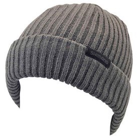 Шапка SHIMANO Мод. BREATH HYPER KNIT STEEL GRAY — головной убор для рыбалки, охоты и туризма | KORGAN.KZ