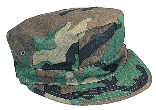 Кепка ROTHCO Мод. GOV'T SPEC MARINE CORPS FATIGUE (Woodland Camo) — головной убор для рыбалки, охоты и туризма | KORGAN.KZ