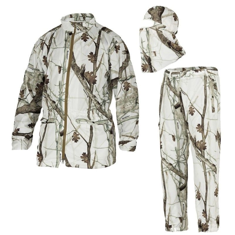 Маскировочный костюм с маской DEERHUNTER-SNOW CAMO (Innovation Snow Camo) — куртки, жилеты, маскировочные костюмы, одежда для рыбалки и охоты | KORGAN Казахстан