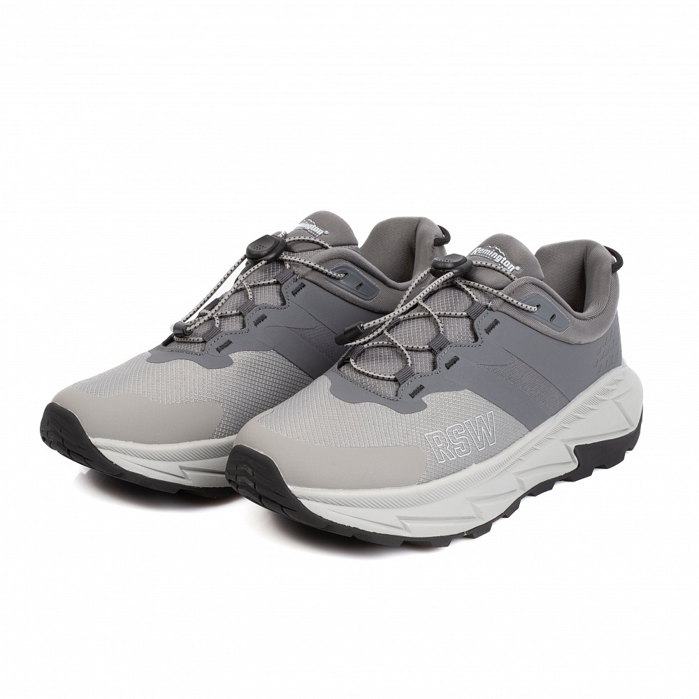 Кроссовки мужские Remington Trainer Black/Gray — обувь, стельки и уход за обувью | KORGAN.KZ