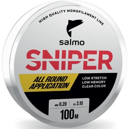 Леска SALMO Мод. SNIPER CLEAR — рыболовная леска, снасти и аксессуары | Алматы, Казахстан