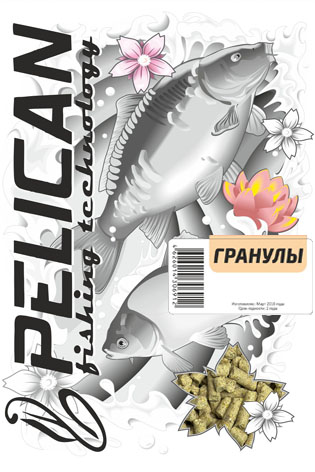 Прикормка гранулированная PELICAN (мёд)(1кГ) — приманка, снасти и аксессуары для рыбалки | Алматы, Казахстан