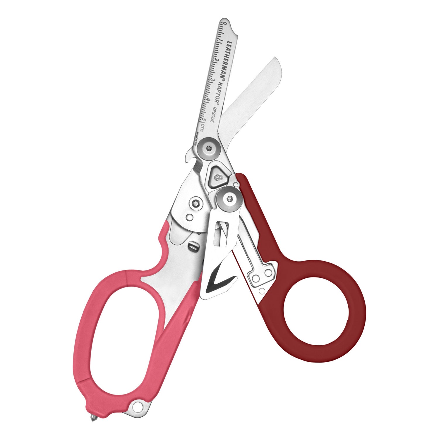 Ножницы LEATHERMAN Мод. RAPTOR RESCUE RASPBERRY ROSE для охоты и туризма в Алматы, Казахстан