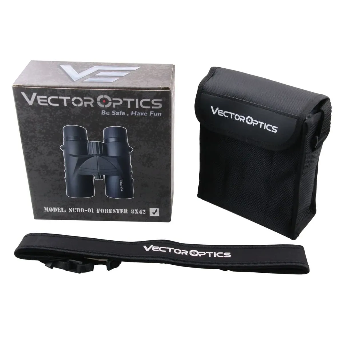 Бинокль VECTOR OPTICS Мод. FORESTER 8X42 BaK-4 ROOF PRISM для охоты и туризма в Алматы, Казахстан