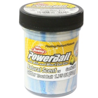 Паста BERKLEY POWERBAIT NATURAL GLITTER TROUT BAIT — приманка, снасти и аксессуары для рыбалки | Алматы, Казахстан