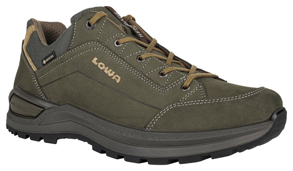 Ботинки RENEGADE EVO GTX LO olive\beige LOWA — обувь, стельки и уход за обувью | KORGAN.KZ