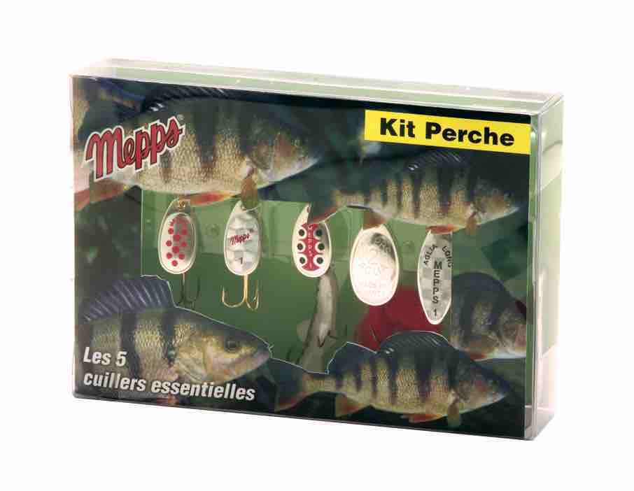 Набор блесен MEPPS PERCH (5шт) — купить Набор в Алматы | KORGAN