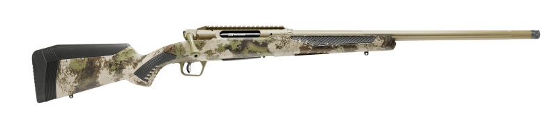 Нарезной карабин SAVAGE Мод. IMPULSE BIG GAME SYNTHETIC CAMO WOODLAND HAZEL GREEN CERAKOTE FLUTED .30-06 Sprg. — детальное фото