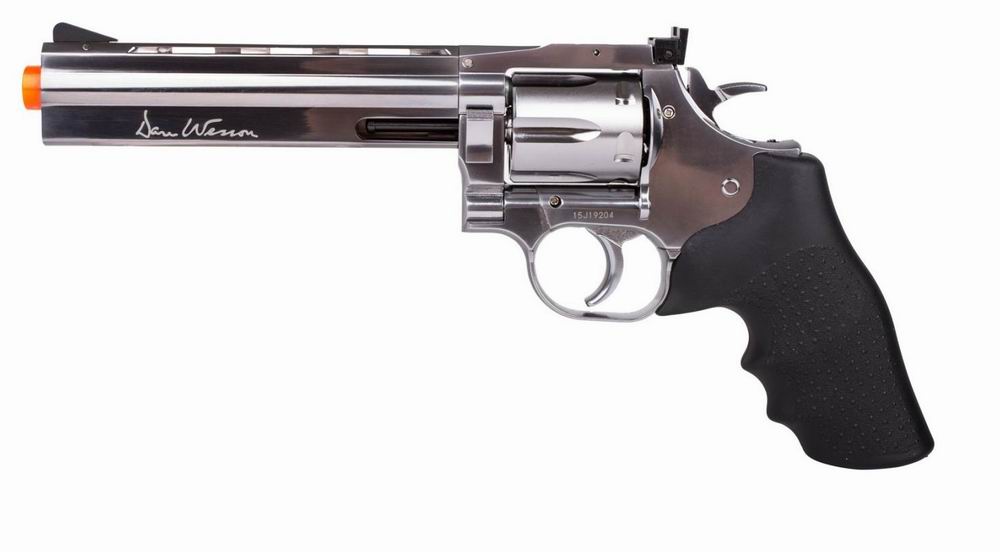 Фото Пневматический револьвер ASG Мод. DAN WESSON 715 STEEL GRAY 6" — пневматический пистолет купить в Алматы