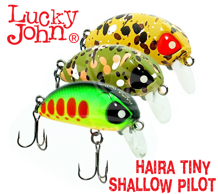 Воблер LUCKY JOHN Мод. HAIRA TINY SHALLOW PILOT 505 — приманка, снасти и аксессуары для рыбалки | Алматы, Казахстан