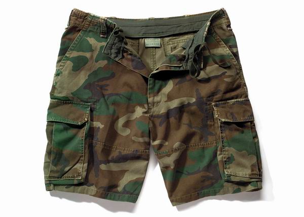 Шорты ROTHCO Мод. VINTAGE PARATROOPER CARGO (Woodland Camo) — брюки и шорты для охоты, рыбалки и туризма | KORGAN.KZ