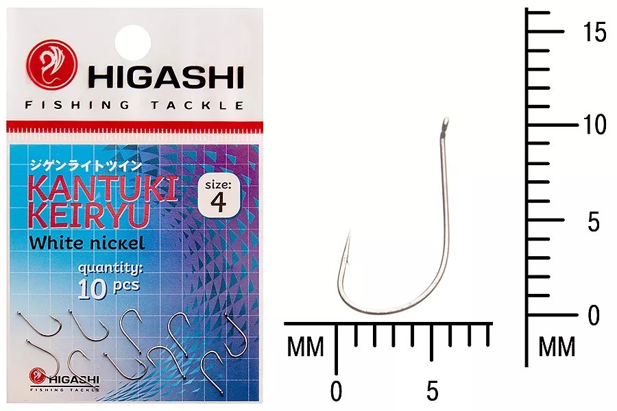 Крючки HIGASHI Мод. KANTUKI KEIRYU #4 — рыболовный крючок, снасть и аксессуары для рыбалки | Алматы, Казахстан