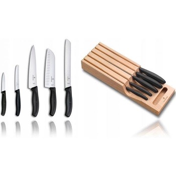 Набор кухонных ножей VICTORINOX Мод. SWISS CLASSIC IN-DRAWER для кухни в Алматы, Казахстан