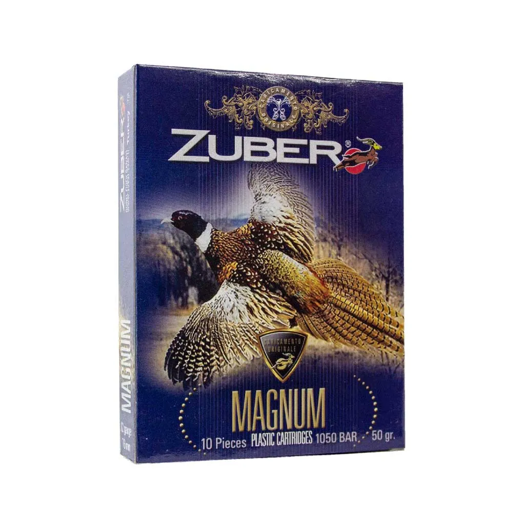  Патрон для гладкоствольного оружия ZUBER Magnum (12/76)(50г)(№4)(3,25мм) в Алматы | Казахстан | Корган Центр | KORGAN