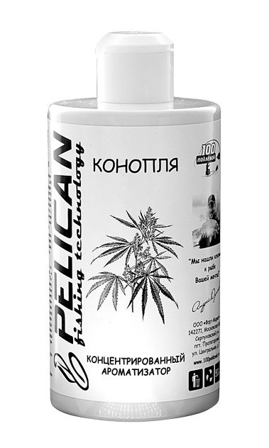 Ароматизатор PELICAN (конопля)(500мл.) — приманка, снасти и аксессуары для рыбалки | Алматы, Казахстан