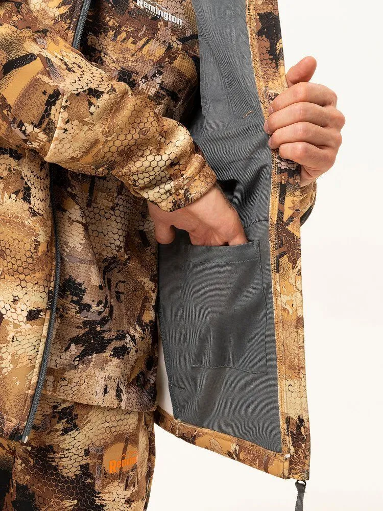 Толстовка Remington Polar Dream FIT Yellow Waterfowl Honeycombs — одежда для охоты, рыбалки, туризма и города | KORGAN.KZ