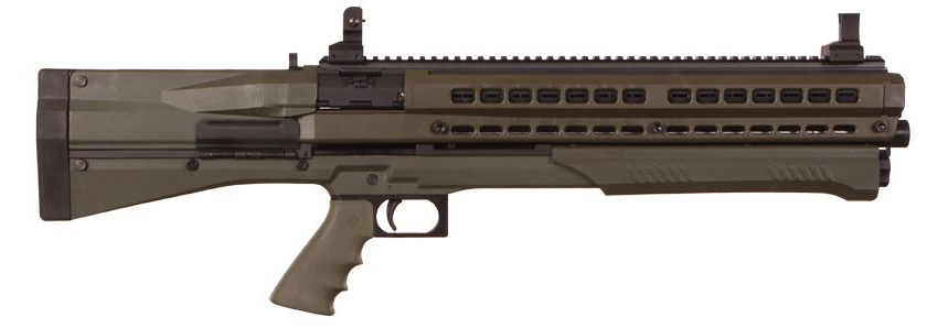 Гладкоствольное ружье UTAS Мод. UTS-15 OD GREEN (помповое ружье) калибра 12/76 — детальное фото