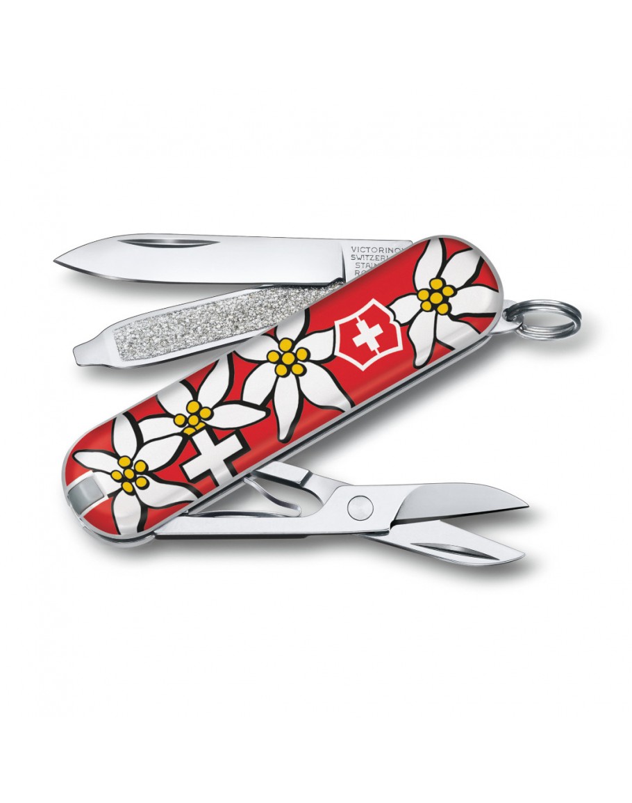 Купить Складной нож VICTORINOX Мод. CLASSIC SD FLOWER в Алматы — магазин Korgan Center | Казахстан | Доставка во все регионы