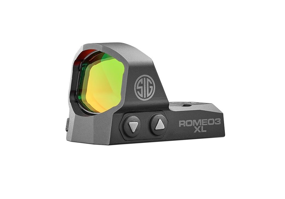 Коллиматорный прицел SIG-SAUER Мод. ROMEO3XL 1x35 BLACK (IR: 3 MOA RED DOT)(кронштейн FIX на шину PICATINNY/WEAVER) для охоты в Алматы, Казахстан