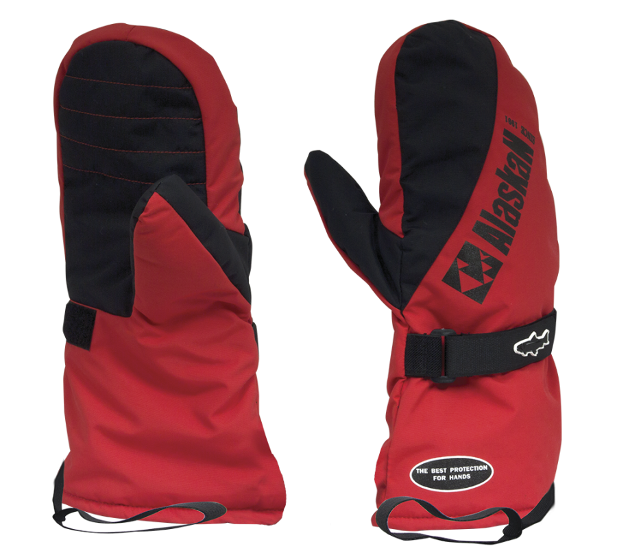 Варежки Alaskan New Polar Красн./Черн. — технические характеристики, материалы и назначение | KORGAN