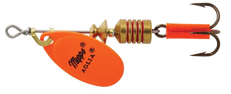 Блесна MEPPS AGLIA FLUO (orange) — купить Вертушки в Алматы | KORGAN