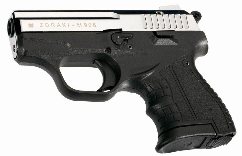 Газовый пистолет ZORAKI Мод. M906-TD SHINY CHROME (к.-бр: 9мм P.A.)(6-зарядный) — купить газовые пистолеты в Алматы | Доставка по Казахстану