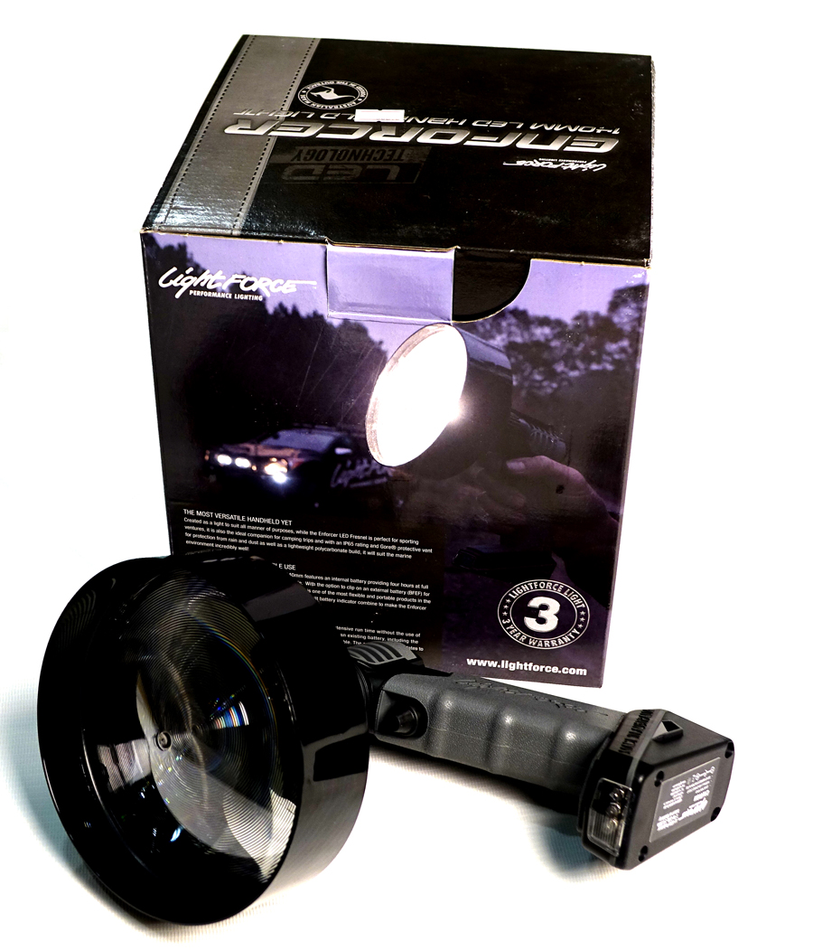 Фонарь-прожектор LIGHTFORCE Mод. ENFORCER-140-LED-DIMMING-WHITE-6W — фонарь-прожектор lightforce mод. enforcer-140-led-dimming-white-6w Алматы, Казахстан