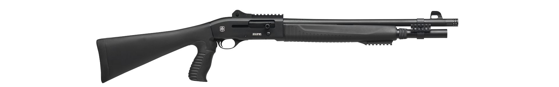 Гладкоствольное ружье ATA ARMS Moд. CY TACTICAL BLACK (полуавтоматическое) калибра 12/76 — детальное фото