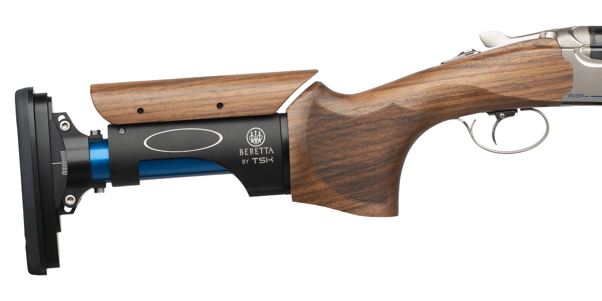 Гладкоствольное ружье BERETTA Мод. 694 SPORTING PRO  (двуствольное) калибра 12/76 — детальное фото