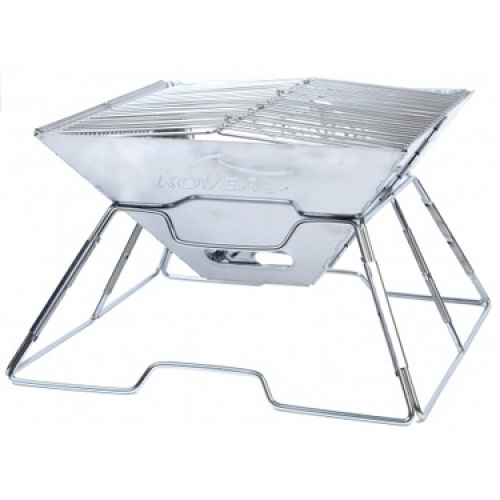 Грильница KOVEA Мод. MAGIC I STAINLESS BBQ (вес-1,83кг) — портативный гриль, барбекю или мангал для отдыха на природе в Алматы