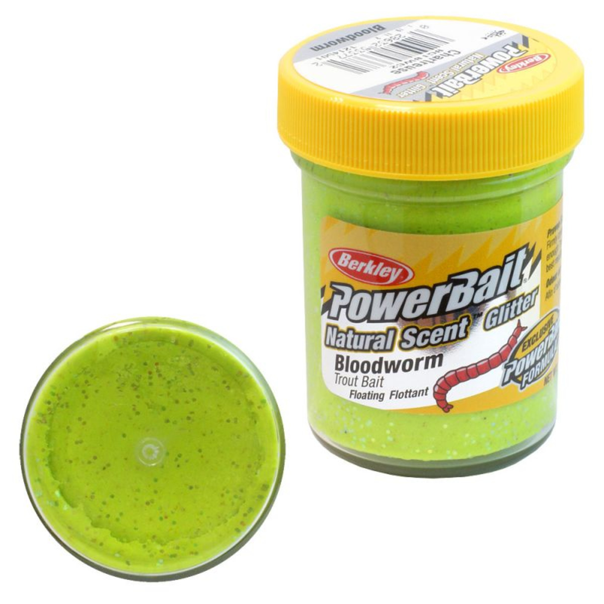 Паста BERKLEY POWERBAIT NATURAL GLITTER TROUT BAIT — приманка, снасти и аксессуары для рыбалки | Алматы, Казахстан