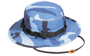 Шляпа ROTHCO Мод. BOONIE (Sky Blue Camo) — головной убор для рыбалки, охоты и туризма | KORGAN.KZ