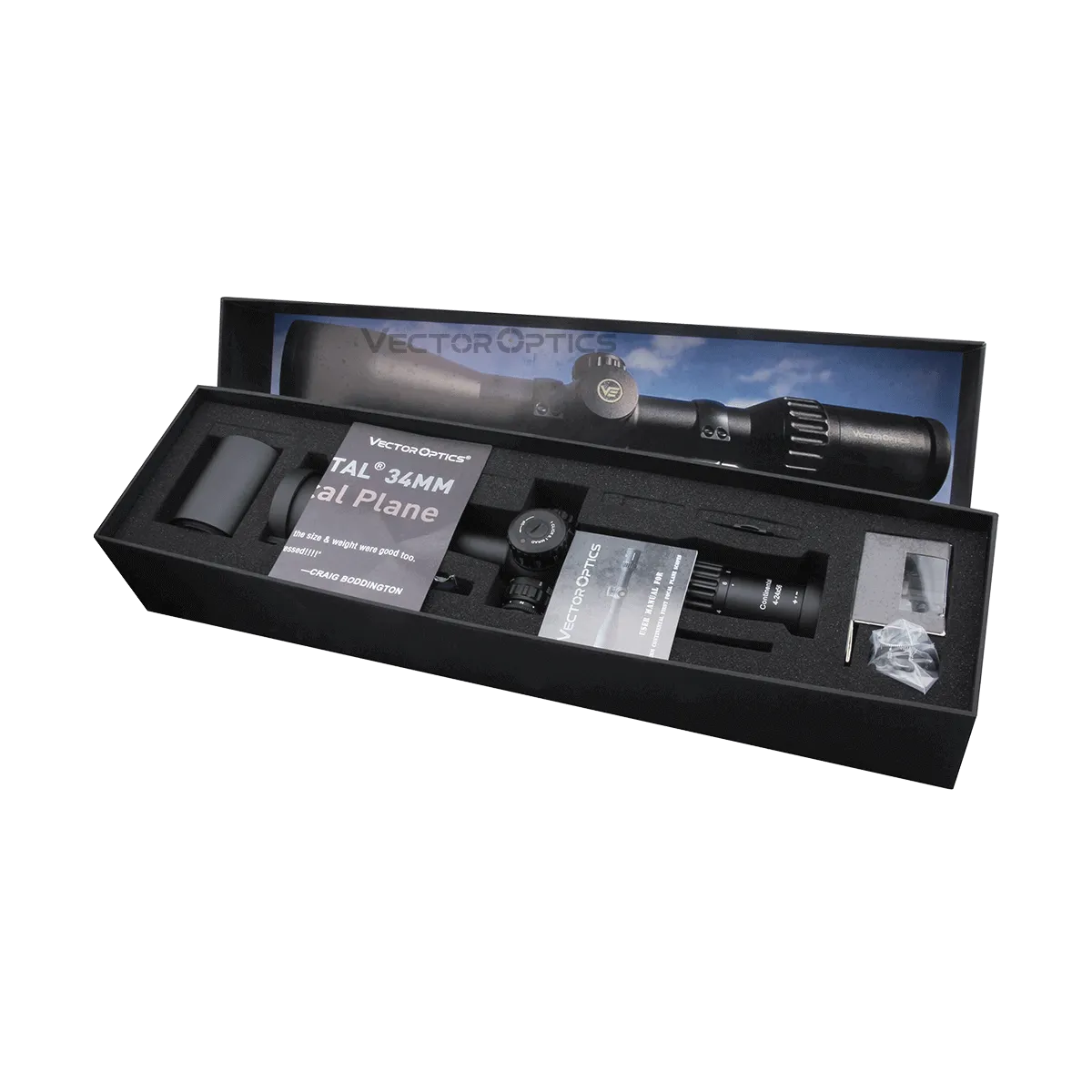 Оптический прицел VECTOR OPTICS Мод. CONTINENTAL 34MM 4-24x56 FFP для охоты в Алматы, Казахстан