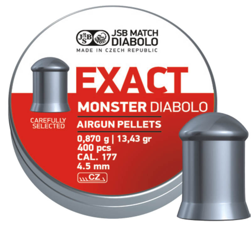 Пульки JSB Мод. DIABOLO EXACT MONSTER купить в Алматы | Магазин Корган Центр