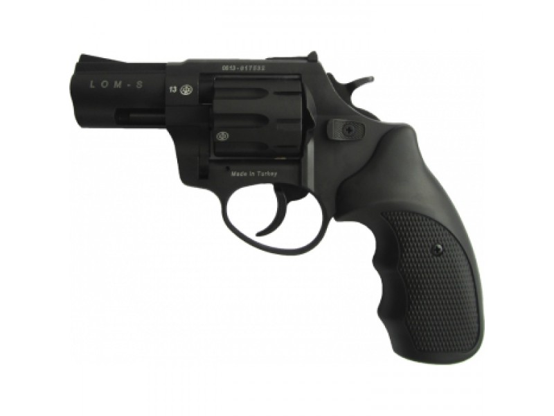Револьвер сигнальный ZORAKI Мод. LOM-S R1-TD-2,5" BLACK калибром 22 l.b./5,6x16 с доставкой по Казахстану